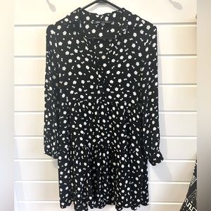 Zara Floral Flowy Baby Doll Dress